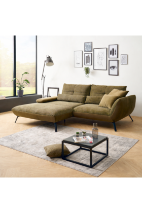 Modulárna sedačka DOVER - ľavý roh